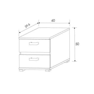 Mesita de Noche Córdoba - Imagen 2